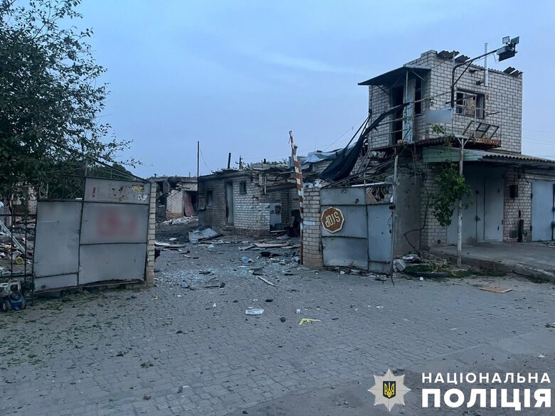 Наслідки удару по Херсону