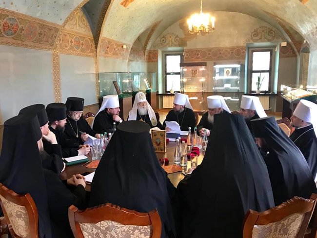 Православна церква України зібралася на Синод у Будинку митрополита в Софії Київській 03