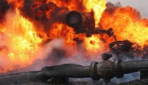 Explosive Device Was Placed Under a Concrete Block Supporting the Pipeline - Avakov. VIDEO