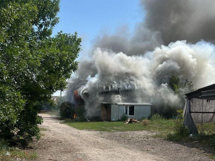 Shelling of Donetsk region on 7 August