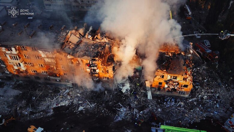 Rescue operations complete after deadly Russian strike on Kyiv