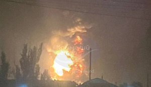 Атака дронів на окупований Крим: вибухи пролунали у Саках, Феодосії та Євпаторії. ВIДЕО