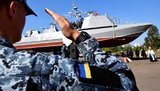 На воду спущен еще один десантно-штурмовой катер "Кентавр" для ВМС Украины. ФОТОрепортаж