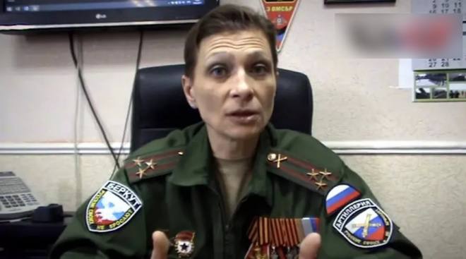 Ліквідовано командирку ракетного дивізіону армії ДНР Ольгу Качуру 01