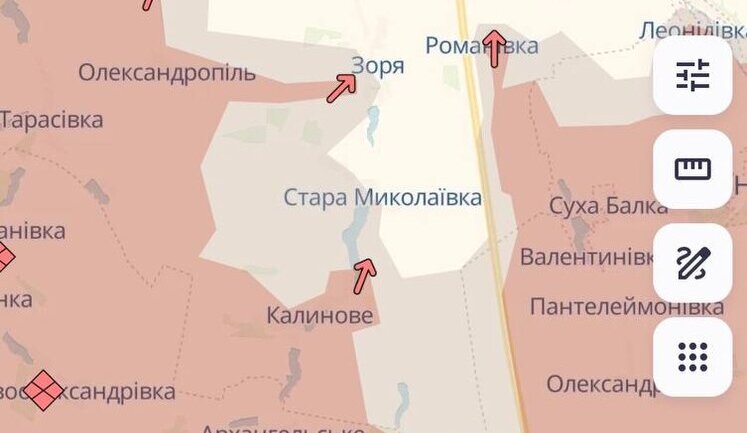 Russians have advanced near Zoria, Bahatyr and Zelene Pole in Donetsk region, according to DeepState. INFOGRAPHICS