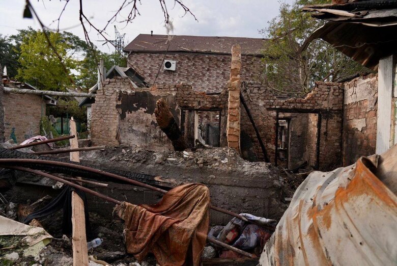 Наслідки атаки шахедів на Запоріжжя