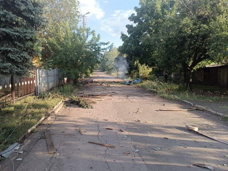 Наслідки обстрілів Донеччини