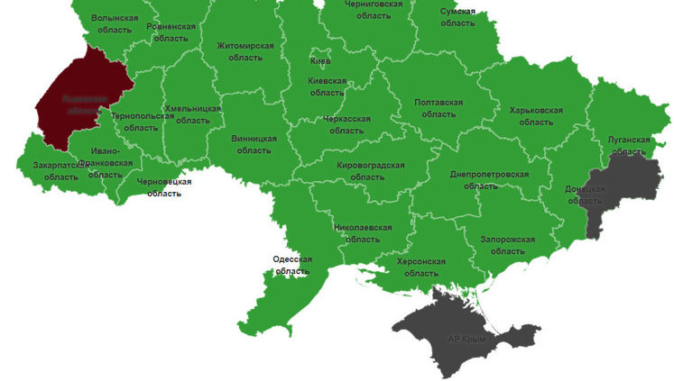 Зеленский победил во всех регионах Украины, кроме Львовской области. ИНФОГРАФИКА
