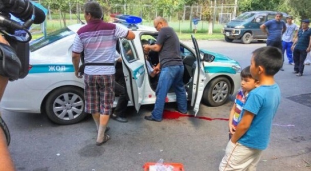 стрельба нападение полиция алматы