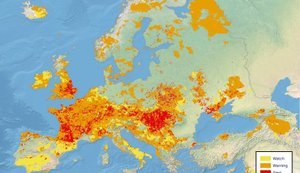 50 per cent of Europe is affected by record-breaking drought, - European Commission. PHOTOS