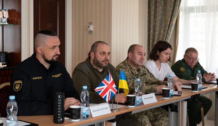 Ukraine and UK sign agreement on cooperation in defence materials. PHOTO