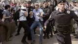 Навальный задержан на Пушкинской площади в Москве: его сторонники дерутся с казаками. ВИДЕО+ФОТО
