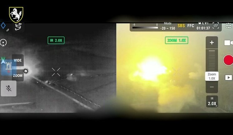 Ukrainian tankers destroyed enemy fortifications at close range with direct fire in the Donetsk region. VIDEO
