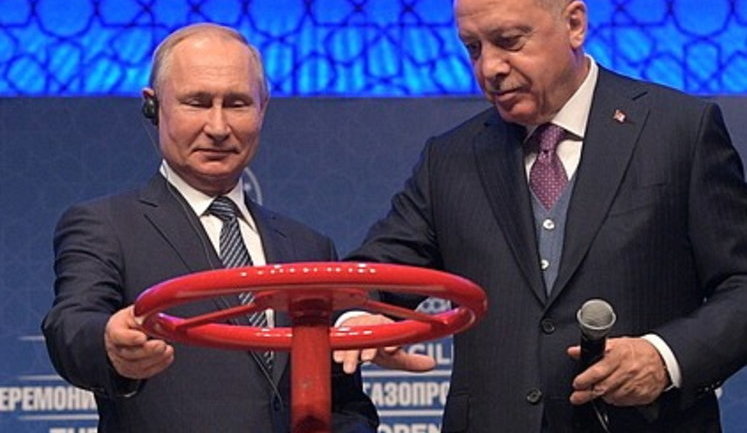 Путин и Эрдоган запустили газопровод "Турецкий поток" в обход Украины (обновлено)
