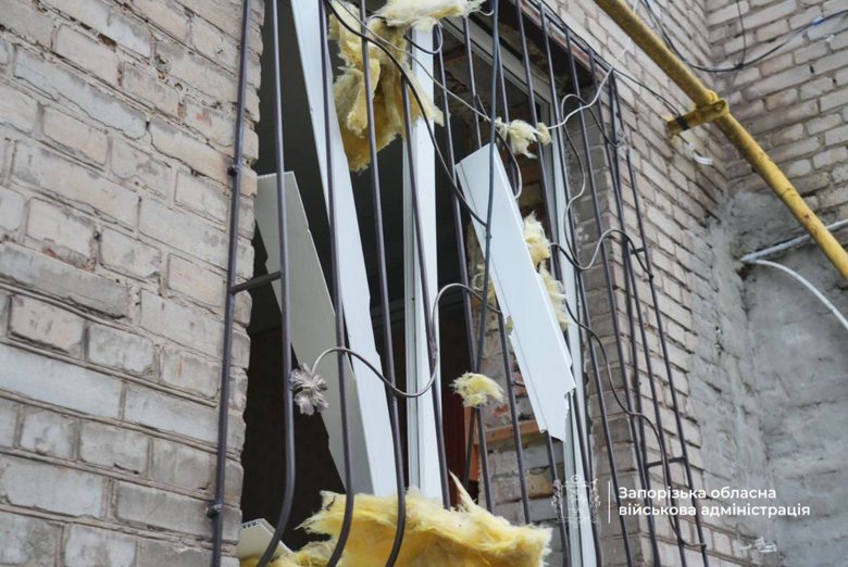 Zaporizhzhia region after the shelling