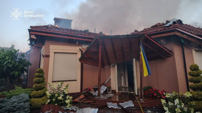 Attack on the Kyiv region