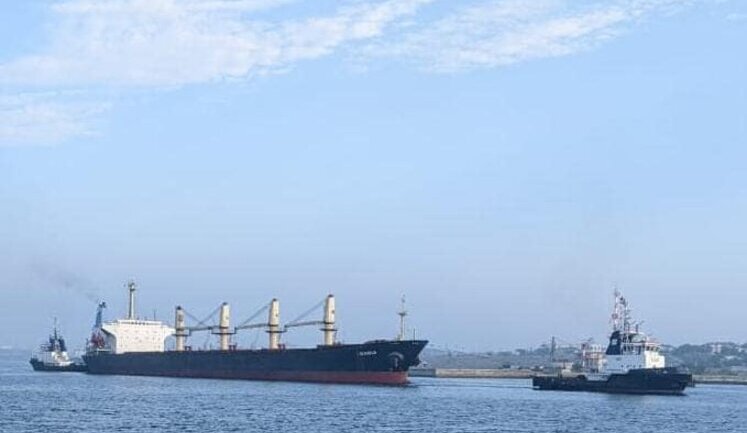 25th vessel went through "grain corridor": carrying corn to Egypt