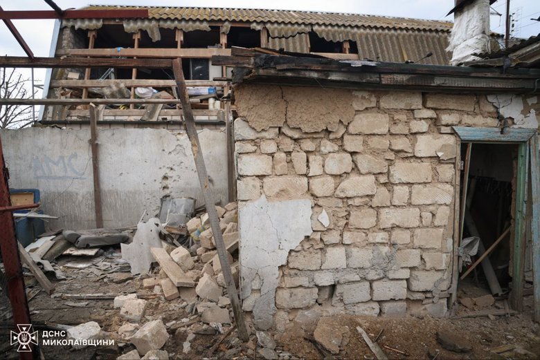 Shahed attack on Mykolaiv