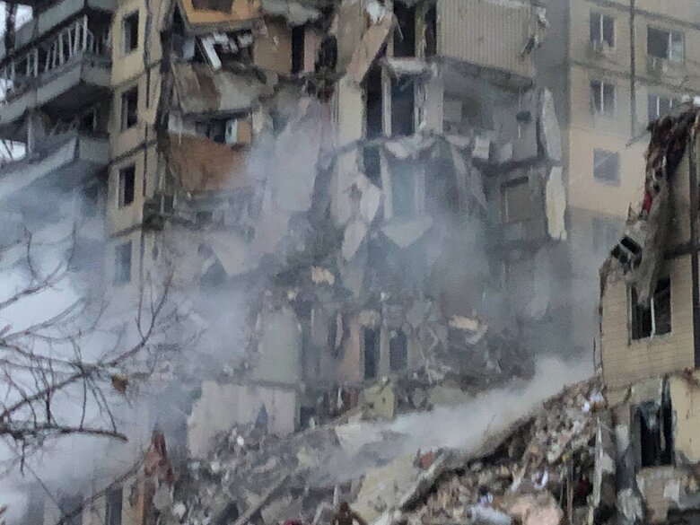Attack on high-rise building in Dnipro: 10 injured, two of them children, - Reznichenko 03