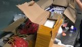 У громадянина Китаю виявили 160 кг контрабандної продукції в аеропорту "Бориспіль", - Держприкордонслужба. ФОТОрепортаж