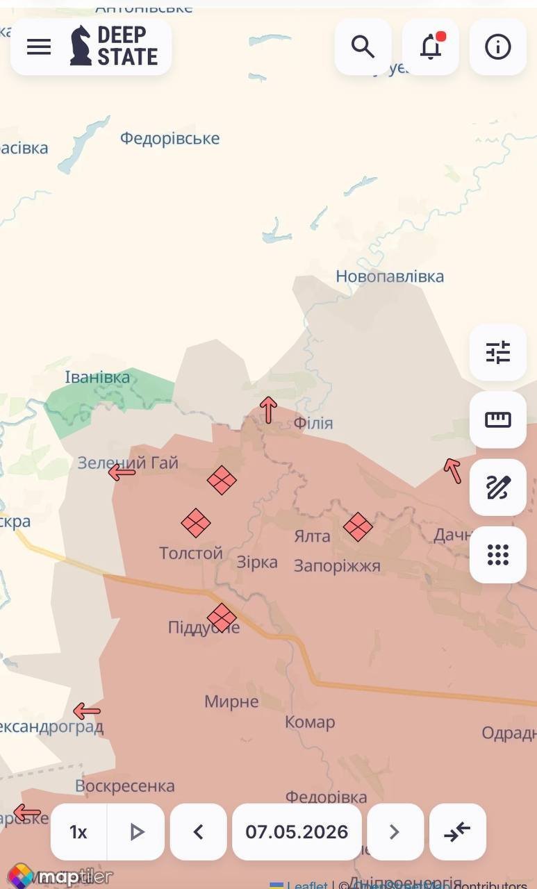 Ворог просунувся на Донеччині та Дніпропетровщині