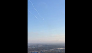 Утренний обстрел Жулян российской армией. ВИДЕО