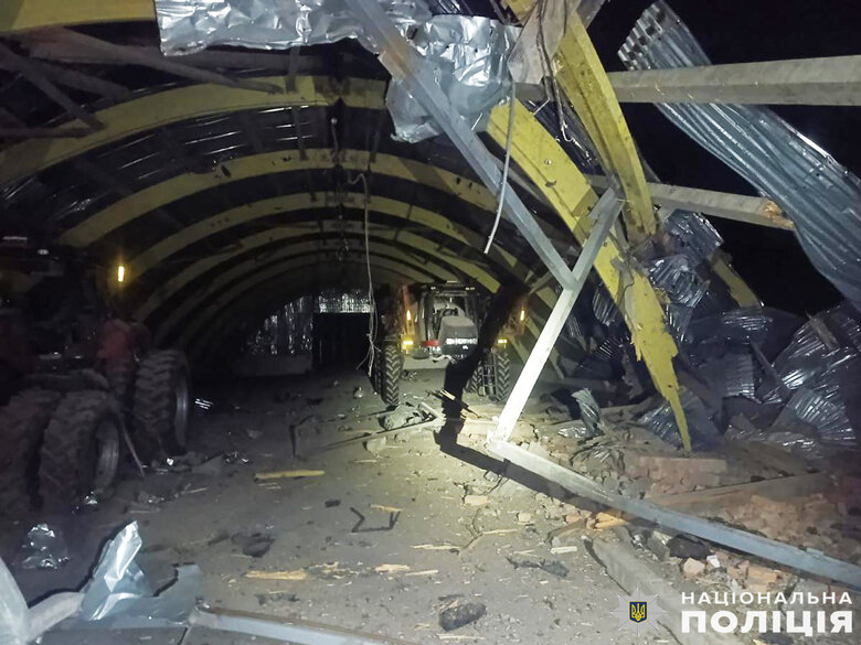 Удар по агропідприємству на Чернігівщині 15 січня