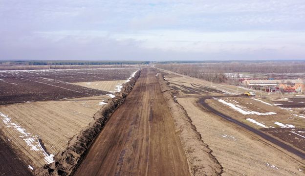 Будівництво траси Решетилівка-Дніпро в межах Великого будівництва триває повним ходом, - Голик 01