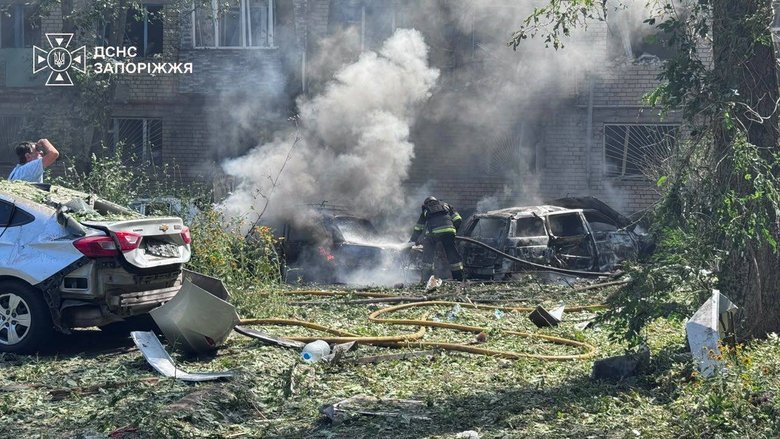 Обстріл Запоріжжя