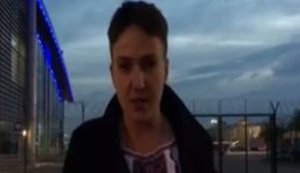 "Даже если я не вернусь из России живой, даже если это политическое самоубийство, я все равно еду поддержать Карпюка и Клыха", - обращение Савченко перед поездкой в Москву. ВИДЕО