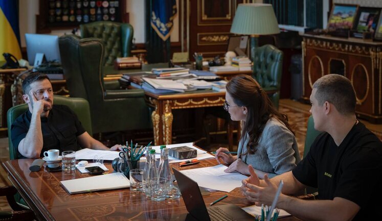 Зеленський провів нараду зі Свириденко та Федоровим: Говорили про завдання для оновленого уряду. ФОТО