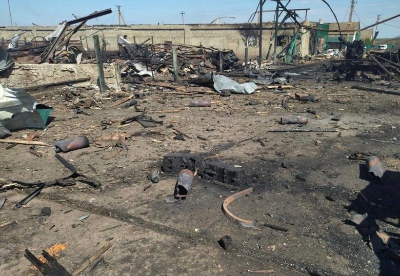 Rocket attack on Dnipropetrovsk region: Warehouses of agricultural enterprise destroyed 03