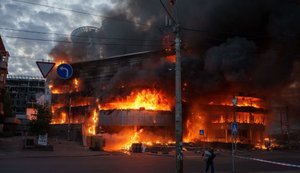 Київ після обстрілу