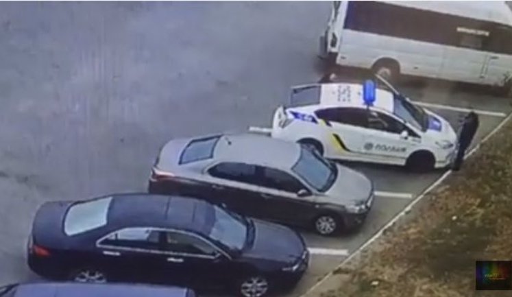 Surveillance video of patrol officer murder in Dnipro published. VIDEO