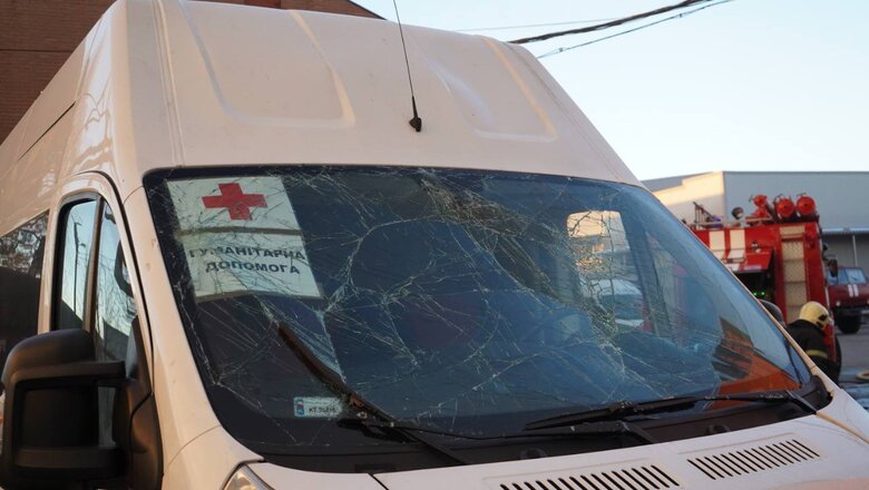 Ликвидация последствий вражеского обстрела Полтавы 05