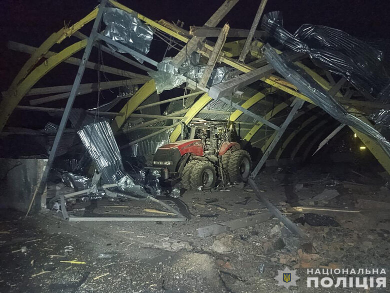 Удар по агропідприємству на Чернігівщині 15 січня