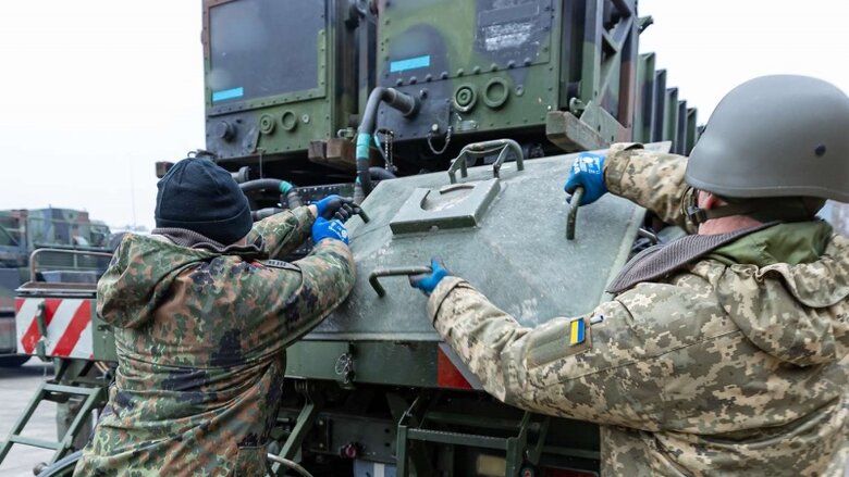 Training of Ukrainian military on Patriot system in Germany 02