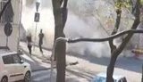 Обрушение дома на пересечении улицы Канатной и переулка Нахимова в Одессе. ВИДЕО камер наблюдения