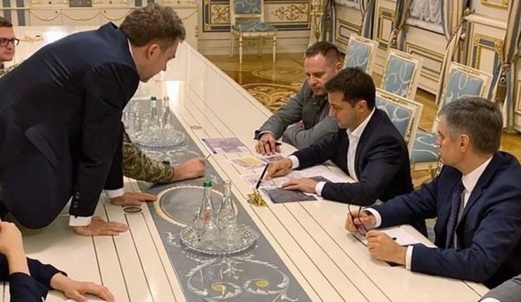Zelenskyi meets with security forces on imprisoning for 'improving his image' - journalist