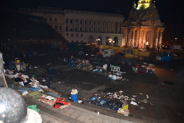 майдан беркут разгон