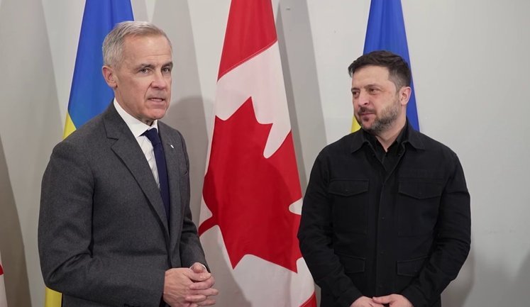 Зеленський поговорив з Карні: Маємо спільні позиції з багатьох ключових питань. ВIДЕО