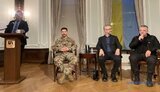 Horishnyi, Butkevych and Dzhelial at the UN Security Council meeting