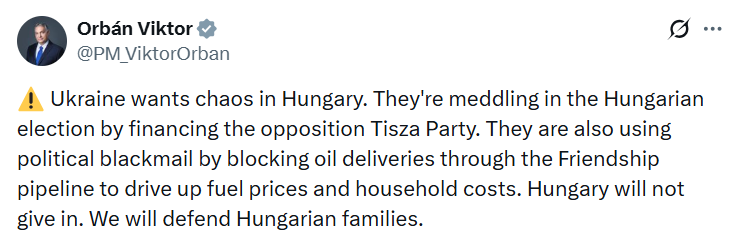 Агітаційне відео Орбана із Зеленським: звинувачує Україну