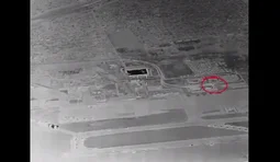 Strike on a UAV depot