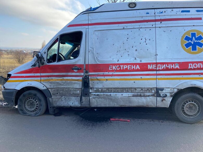 удар по швидкій у Куп'янську