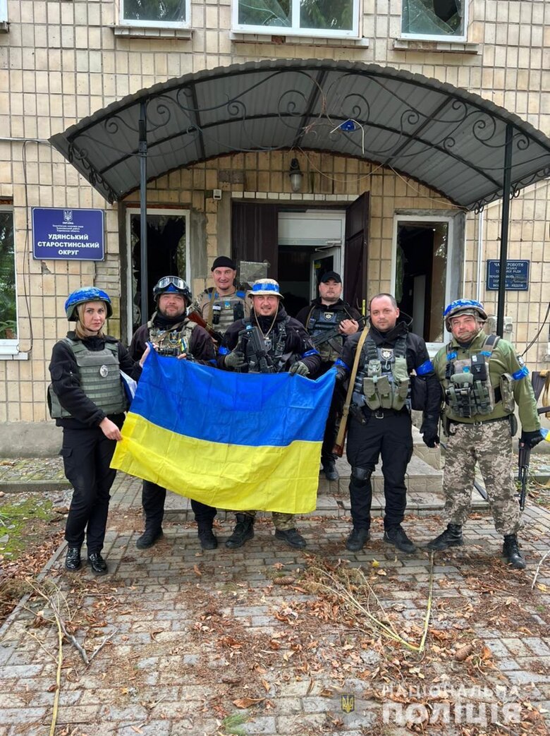 Проведено обстеження деокупованого села Уди на Харківщині, - Нацполіція 01