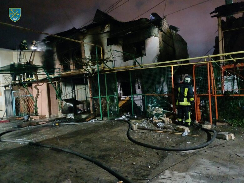 Enemy attacked Odesa at night, one person was killed, three others were wounded 02
