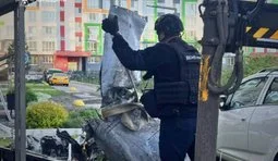 Вилучення частин бойової ракети в Чабанах
