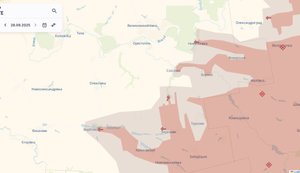 Березове карта