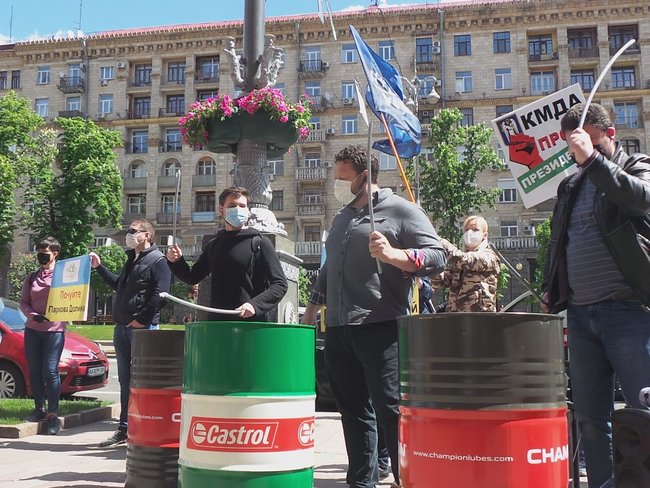 Инвесторы Укрбуда пикетировали КГГА 14